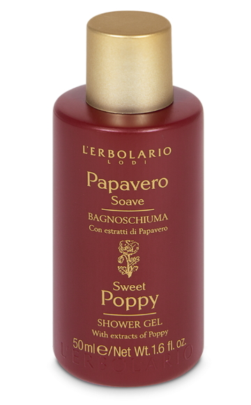 L'Erbolario Bagnoschiuma Papavero Soave 50 ml